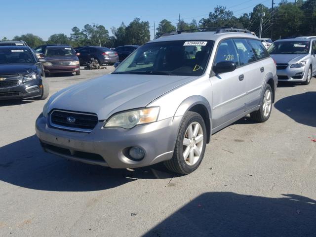 4S4BP61C167342584 - 2006 SUBARU LEGACY OUT SILVER photo 2