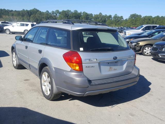 4S4BP61C167342584 - 2006 SUBARU LEGACY OUT SILVER photo 3