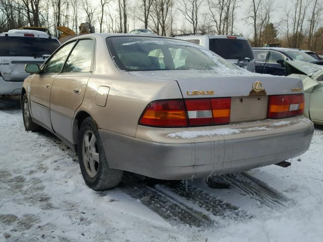 JT8BF22G6V0003116 - 1997 LEXUS ES 300 BEIGE photo 3