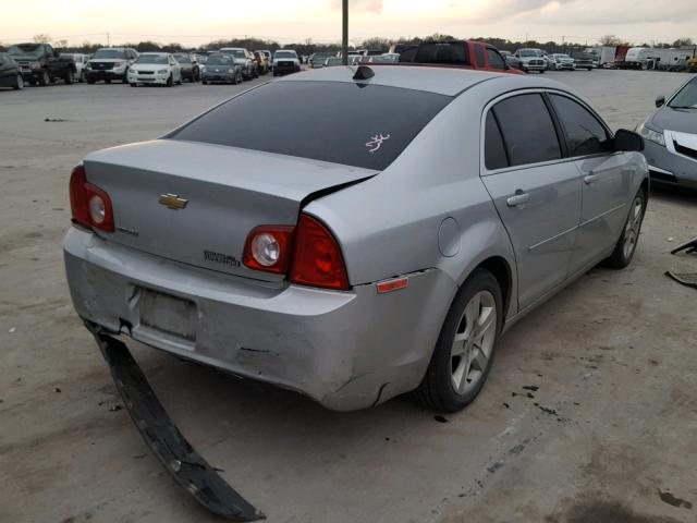 1G1ZA5EU0CF152948 - 2012 CHEVROLET MALIBU LS 银色 照片 4