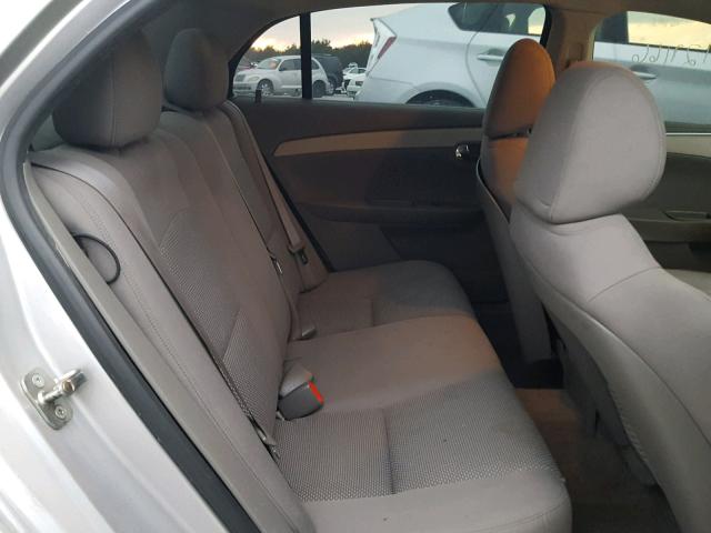 1G1ZA5EU0CF152948 - 2012 CHEVROLET MALIBU LS 银色 照片 6