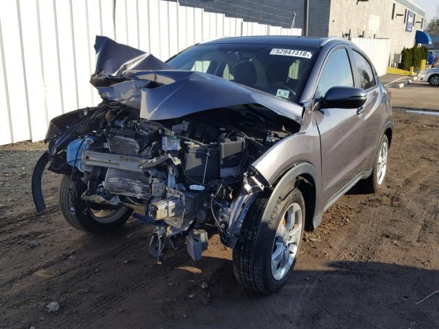 3CZRU6H75GM741312 - 2016 HONDA HR-V EXL GRAY photo 2