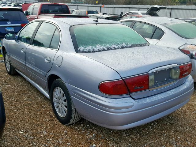 1G4HP52KX5U137260 - 2005 BUICK LESABRE CU SILVER photo 3