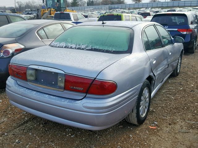 1G4HP52KX5U137260 - 2005 BUICK LESABRE CU SILVER photo 4