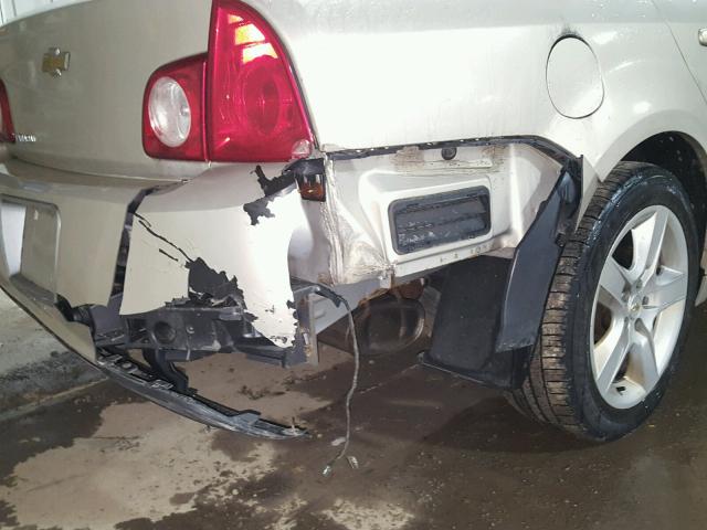 1G1ZB5EB6AF133927 - 2010 CHEVROLET MALIBU LS 奶油色 照片 9