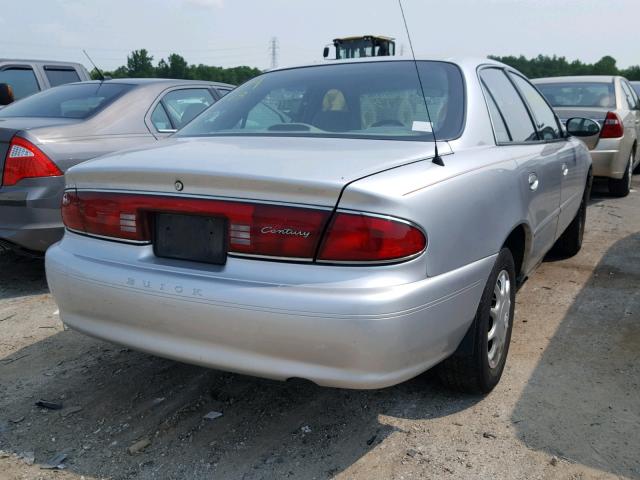 2G4WS52J951111497 - 2005 BUICK CENTURY CU SILVER photo 4