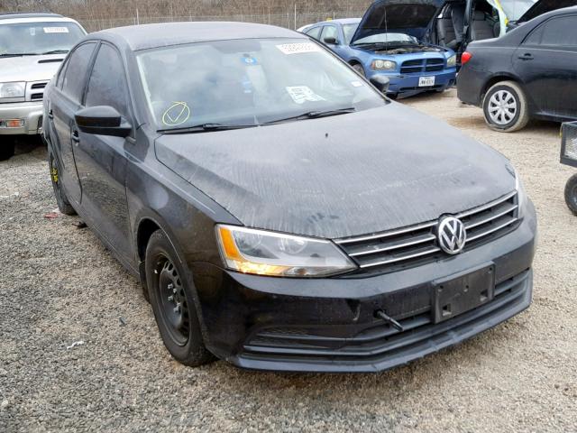 3VW2K7AJXFM280824 - 2015 VOLKSWAGEN JETTA BASE Սև լուսանկար 1