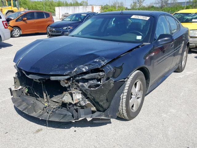 2G2WS522951266097 - 2005 PONTIAC GRAND PRIX Қара фото 2