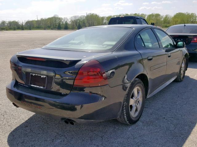 2G2WS522951266097 - 2005 PONTIAC GRAND PRIX Қара фото 4