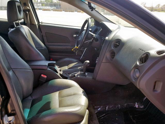 2G2WS522951266097 - 2005 PONTIAC GRAND PRIX Қара фото 5