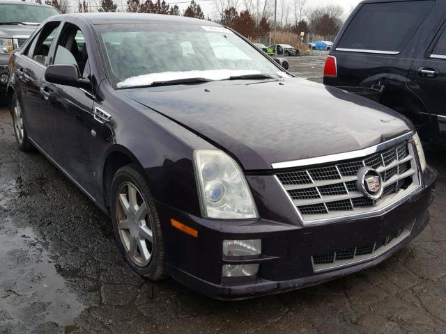 1G6DW67V490115186 - 2009 CADILLAC STS MAROON photo 1