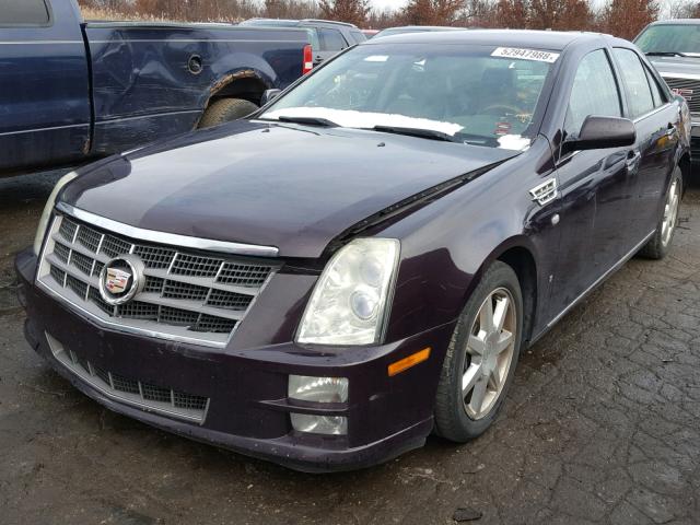 1G6DW67V490115186 - 2009 CADILLAC STS MAROON photo 2