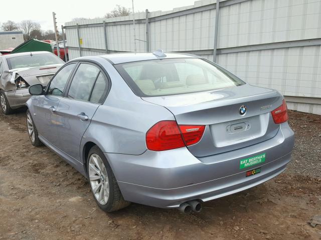 WBAPH5C59BA441311 - 2011 BMW 328 I SULE BLUE photo 3