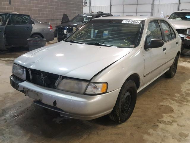 1N4AB41D5SC768460 - 1995 NISSAN SENTRA XE SILVER photo 2