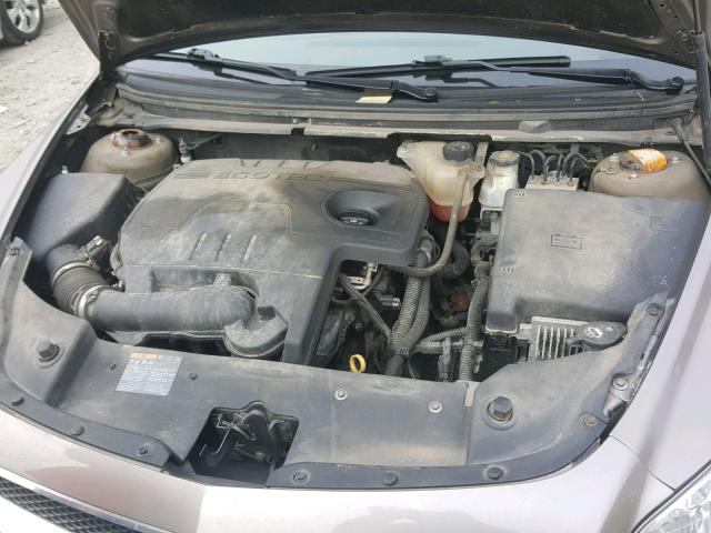 1G1ZB5EB9AF272708 - 2010 CHEVROLET MALIBU LS SILVER photo 7