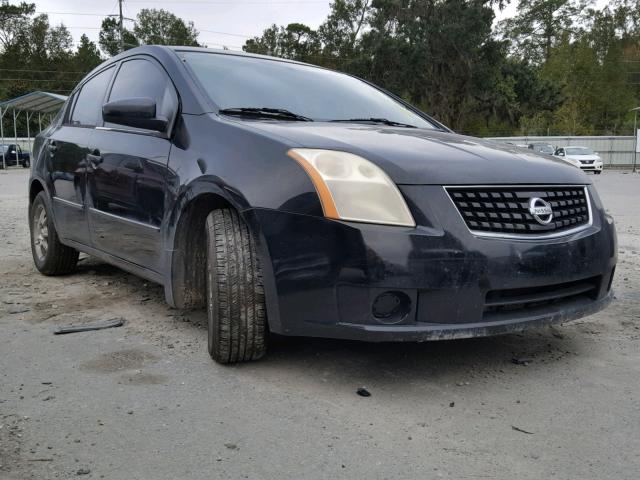 3N1AB61E98L627115 - 2008 NISSAN SENTRA 2.0 BLACK photo 1