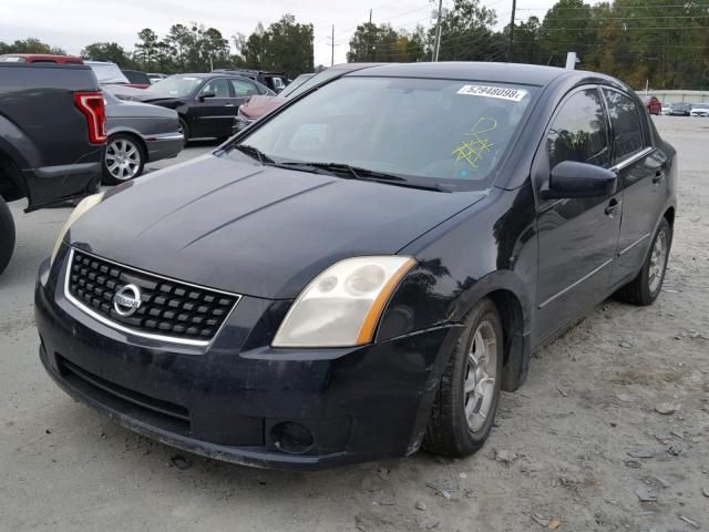 3N1AB61E98L627115 - 2008 NISSAN SENTRA 2.0 BLACK photo 2