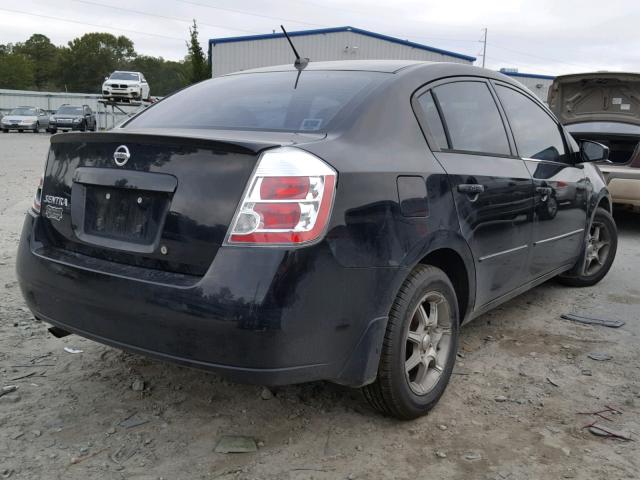 3N1AB61E98L627115 - 2008 NISSAN SENTRA 2.0 BLACK photo 4