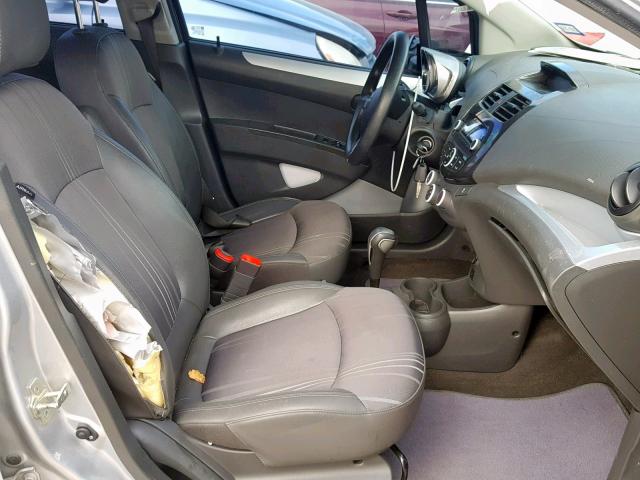 KL8CB6S97EC541518 - 2014 CHEVROLET SPARK LS SILVER photo 5