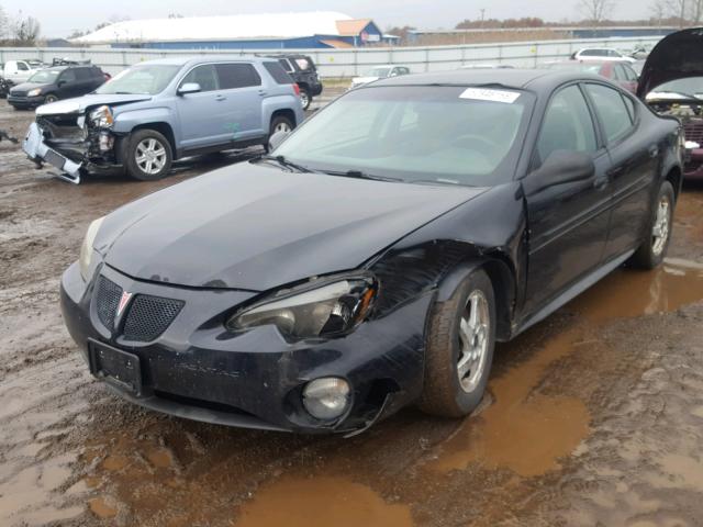 2G2WP522241320369 - 2004 PONTIAC GRAND PRIX BLACK photo 2