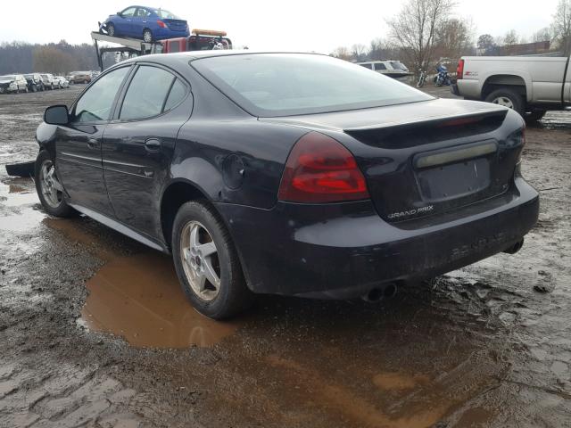 2G2WP522241320369 - 2004 PONTIAC GRAND PRIX BLACK photo 3