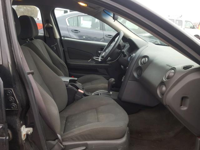 2G2WP522241320369 - 2004 PONTIAC GRAND PRIX BLACK photo 5