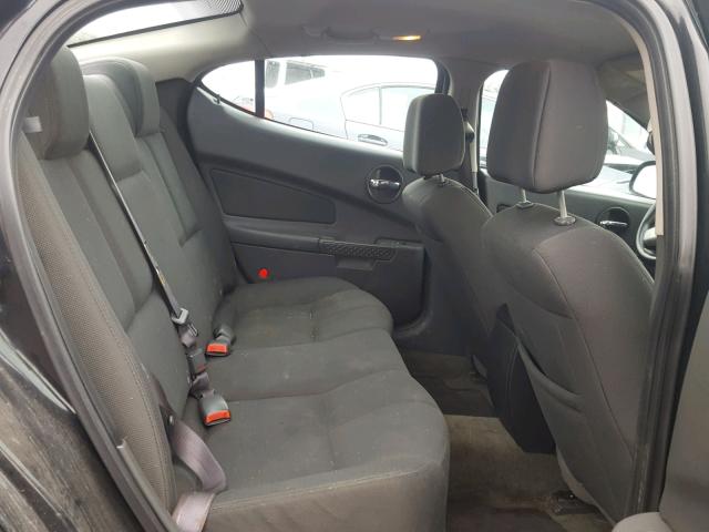 2G2WP522241320369 - 2004 PONTIAC GRAND PRIX BLACK photo 6