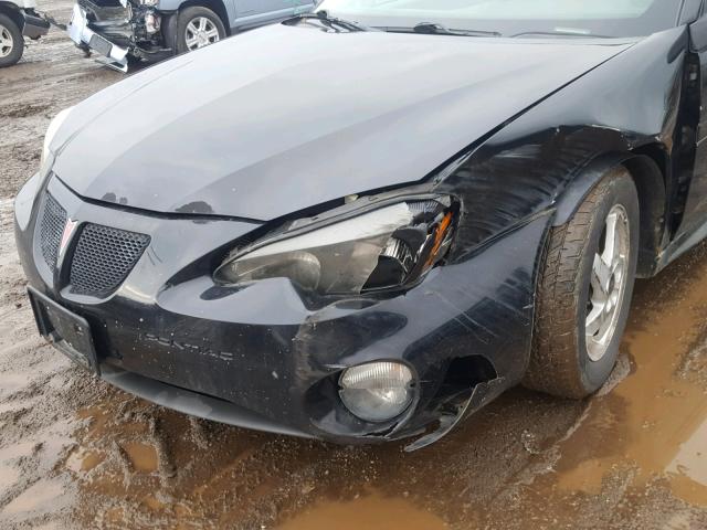 2G2WP522241320369 - 2004 PONTIAC GRAND PRIX BLACK photo 9