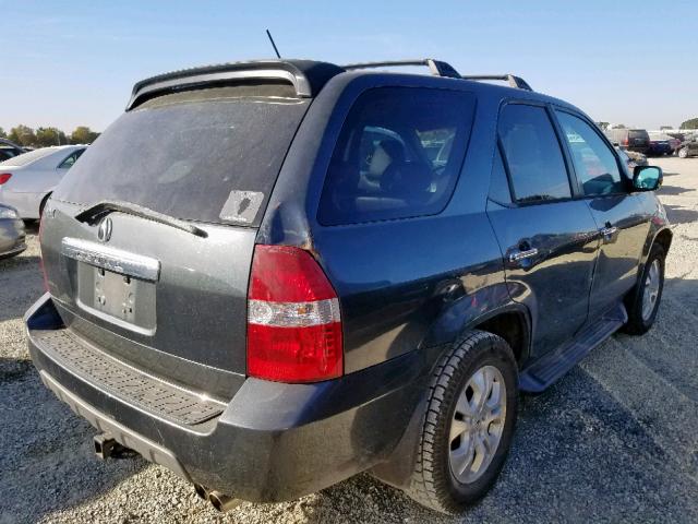 2HNYD18783H539510 - 2003 ACURA MDX TOURIN SILVER photo 4