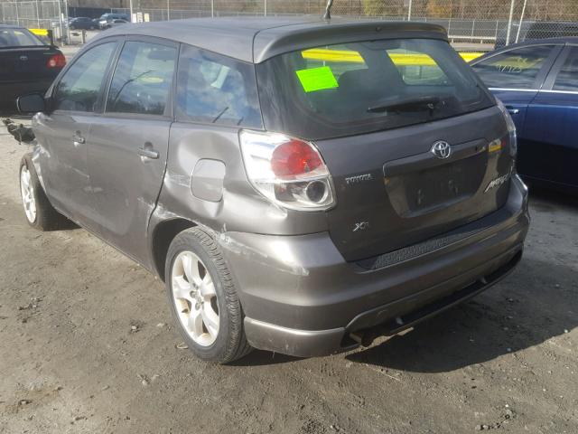 2T1KR30E35C450413 - 2005 TOYOTA COROLLA MA GRAY photo 3