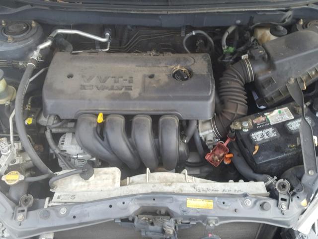 2T1KR30E35C450413 - 2005 TOYOTA COROLLA MA GRAY photo 7