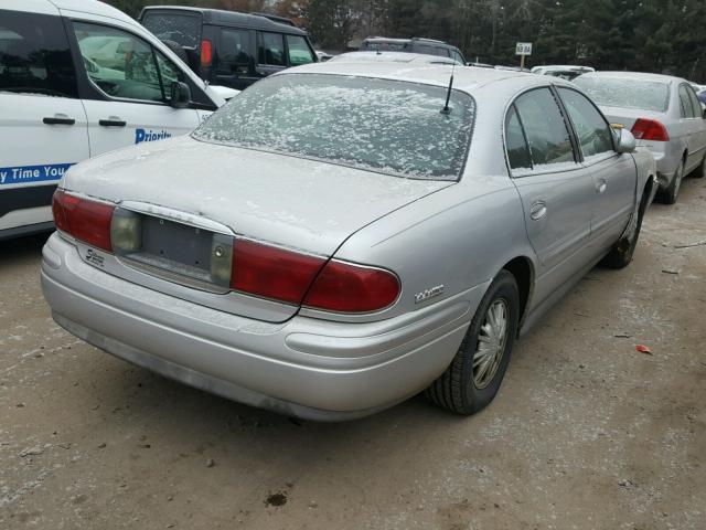 1G4HR54KX2U144504 - 2002 BUICK LESABRE LI GRAY photo 4