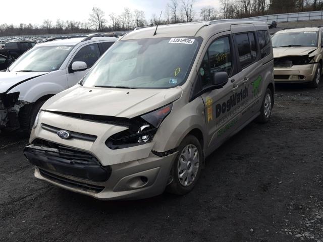 NM0GE9F72E1155401 - 2014 FORD TRANSIT CO GOLD photo 2