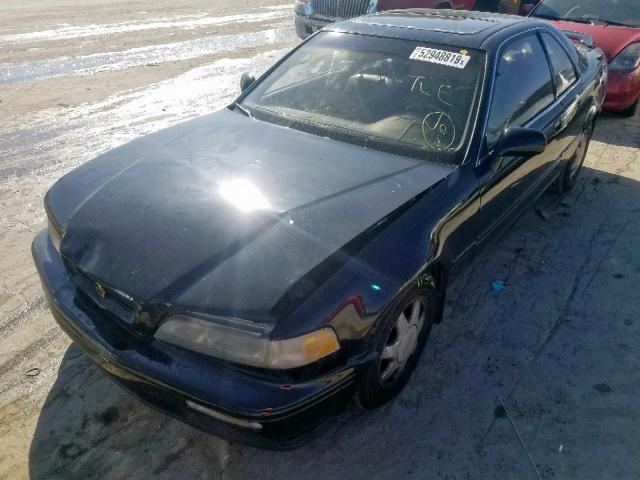 JH4KA8278MC005657 - 1991 ACURA LEGEND LS BLACK photo 2