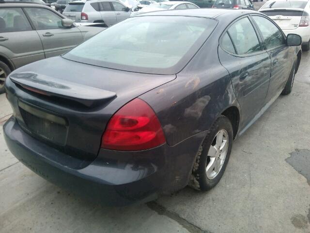 2G2WP552581148064 - 2008 PONTIAC GRAND PRIX BLUE photo 4