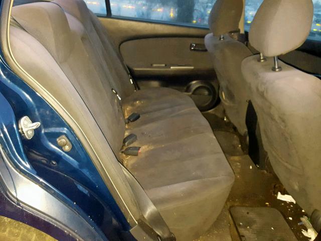 1N4BL11D46N347890 - 2006 NISSAN ALTIMA SE BLUE photo 6