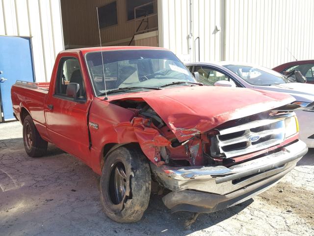 1FTCR10A0VUA10528 - 1997 FORD RANGER RED photo 1