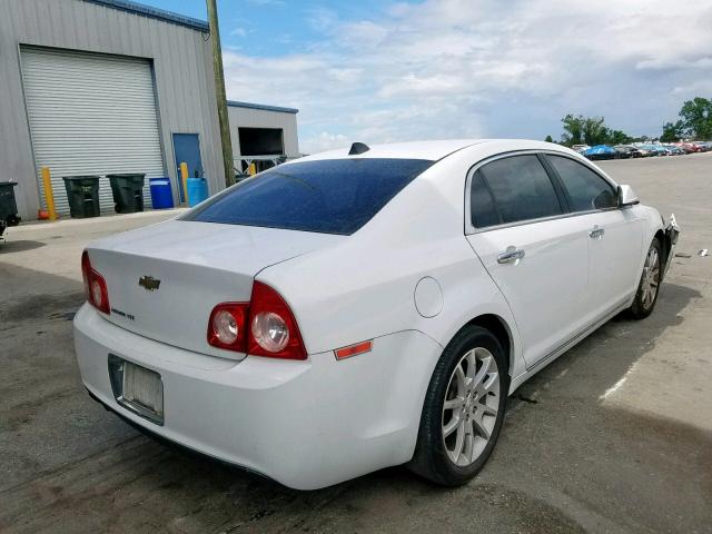 1G1ZE5EU9CF367278 - 2012 CHEVROLET MALIBU LTZ თეთრი ფოტო 4