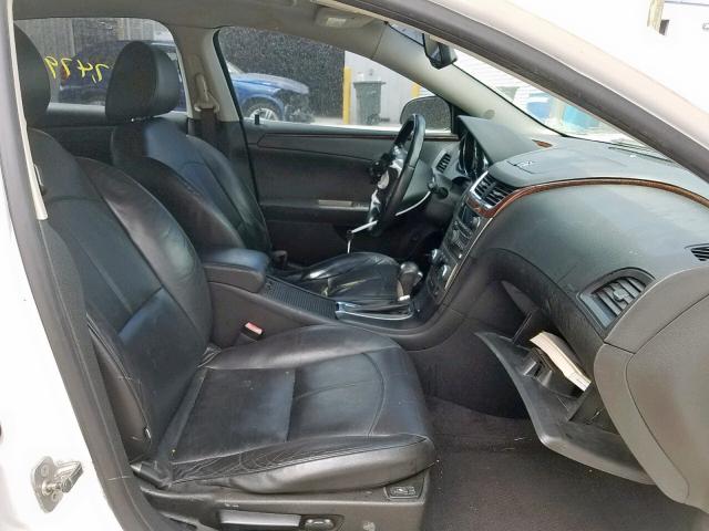 1G1ZE5EU9CF367278 - 2012 CHEVROLET MALIBU LTZ თეთრი ფოტო 5