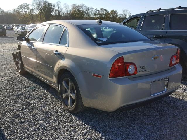 1G1ZC5E01CF335637 - 2012 CHEVROLET MALIBU 1LT ოქროსფერი ფოტო 3