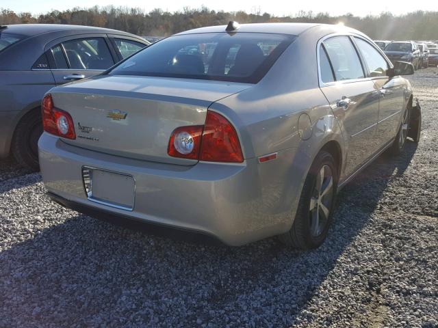 1G1ZC5E01CF335637 - 2012 CHEVROLET MALIBU 1LT ოქროსფერი ფოტო 4