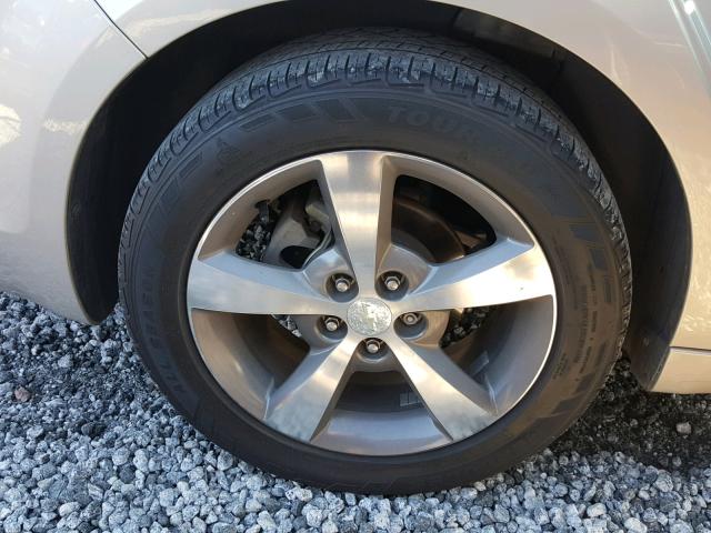 1G1ZC5E01CF335637 - 2012 CHEVROLET MALIBU 1LT ოქროსფერი ფოტო 9