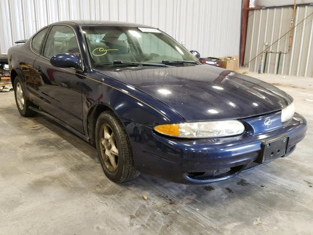 1G3NL12T9YC433336 - 2000 OLDSMOBILE ALERO GL BLUE photo 1