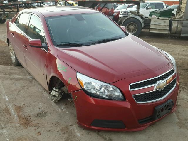 1G11D5SR1DF168372 - 2013 CHEVROLET MALIBU 1LT MAROON photo 1
