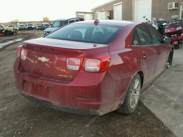1G11D5SR1DF168372 - 2013 CHEVROLET MALIBU 1LT MAROON photo 4