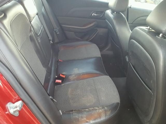 1G11D5SR1DF168372 - 2013 CHEVROLET MALIBU 1LT MAROON photo 6