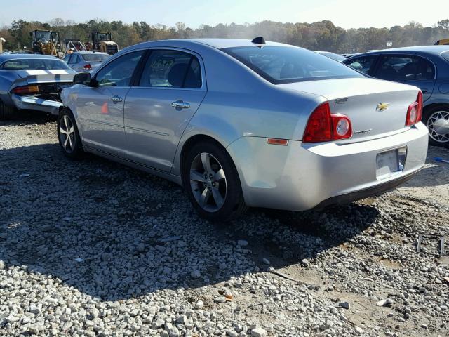 1G1ZC5EU9CF139013 - 2012 CHEVROLET MALIBU 1LT SILVER photo 3