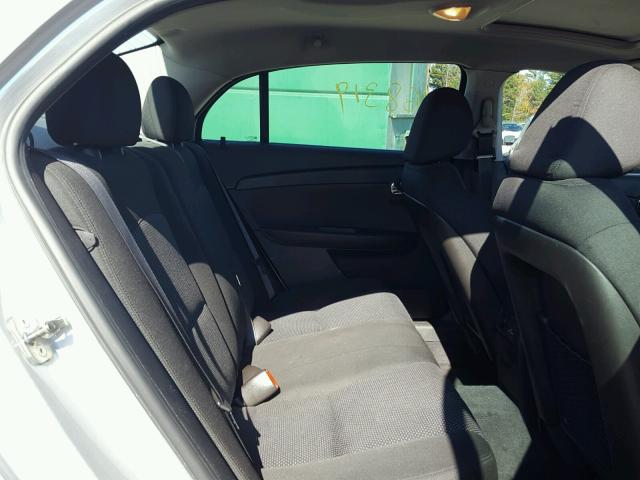 1G1ZC5EU9CF139013 - 2012 CHEVROLET MALIBU 1LT SILVER photo 6