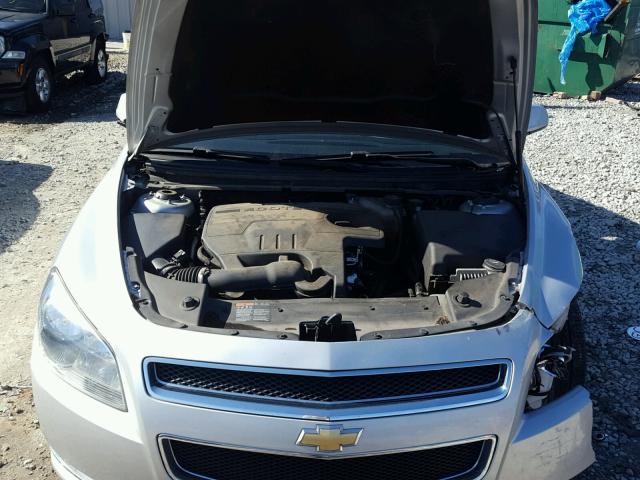1G1ZC5EU9CF139013 - 2012 CHEVROLET MALIBU 1LT SILVER photo 7