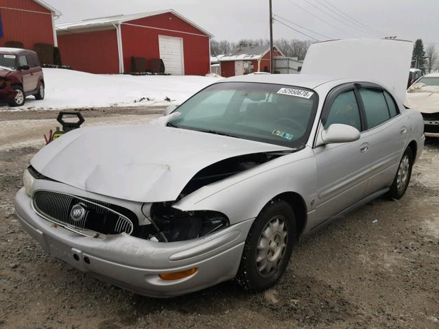 1G4HR54K42U165428 - 2002 BUICK LESABRE LI SILVER photo 2